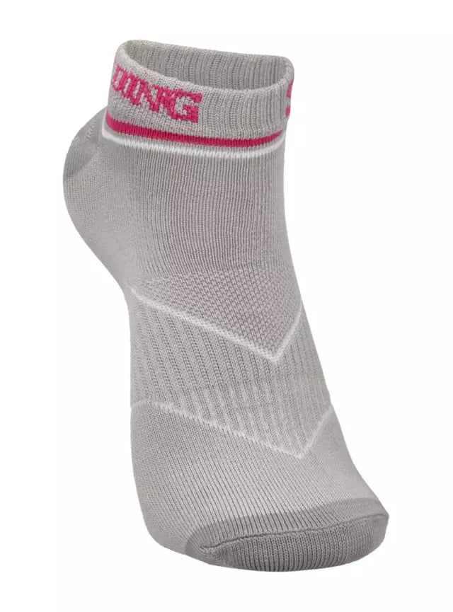Calcetines Cortos Spalding Multicolor Rosado, Gris, Blanco
