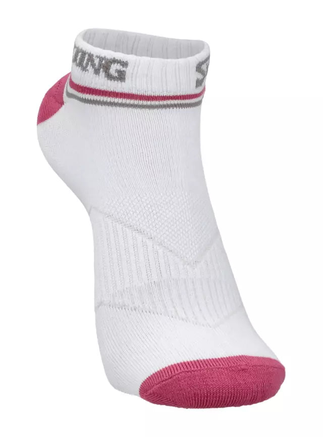 Calcetines Cortos Spalding Multicolor Rosado, Gris, Blanco